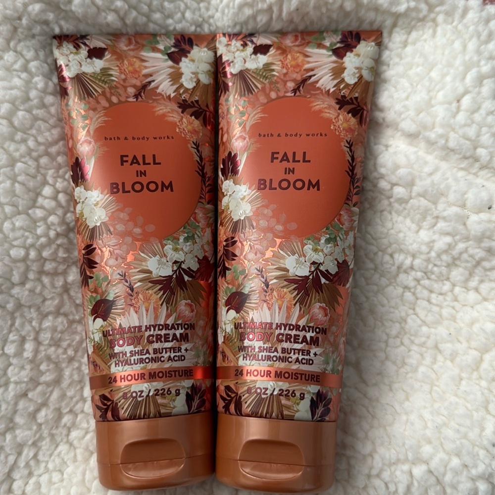 BBW Fall in Bloom BODY CREAM 2pc set
